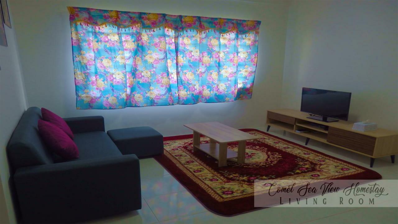 קואנטאן Comel Sea View Homestay מראה חיצוני תמונה