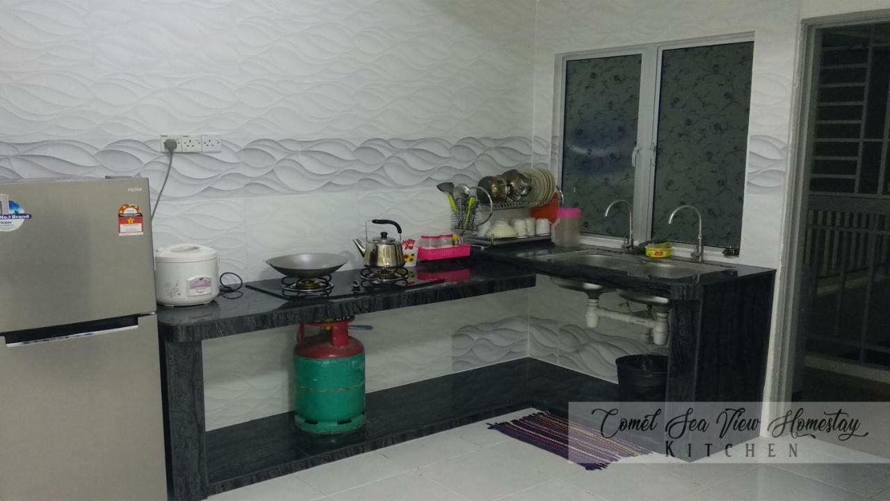קואנטאן Comel Sea View Homestay מראה חיצוני תמונה